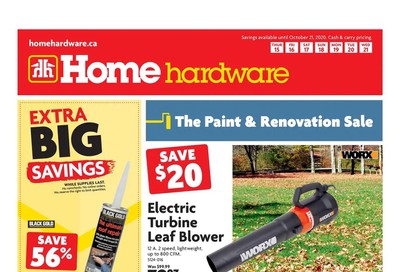 Home Hardware (ON) Flyer October 15 to 21