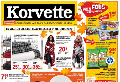 Korvette Flyer October 15 to 21