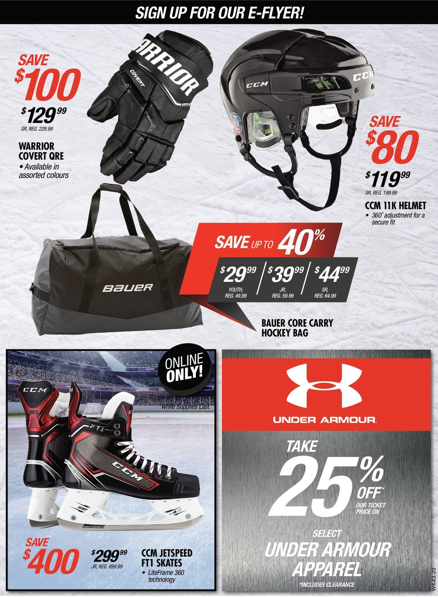 Pro Hockey Life Flyer October 16 to 22