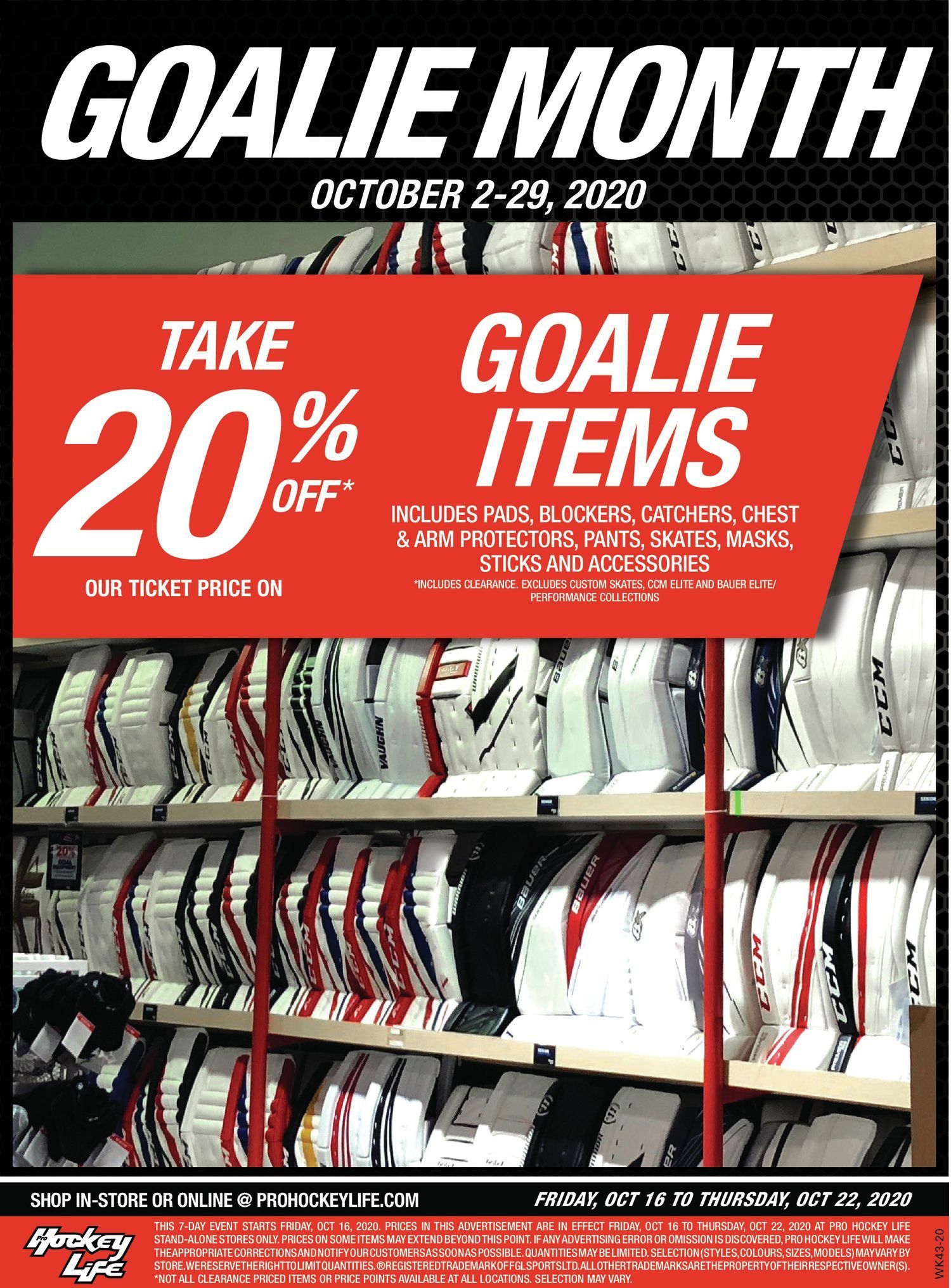 Pro Hockey Life Flyer October 16 to 22