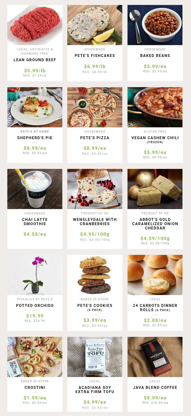 Pete's Fine Foods Flyer October 15 to 21