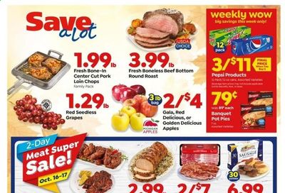 Save a Lot Weekly Ad Flyer October 14 to October 20