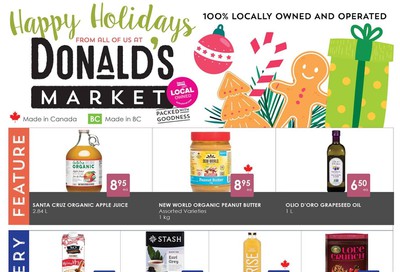 Donald's Market Flyer December 12 to 24