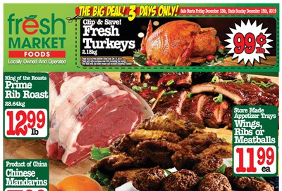 Fresh Market Foods Flyer December 13 to 19
