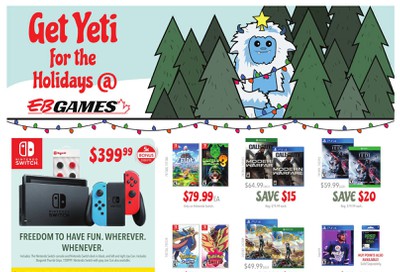 EB Games Flyer December 13 to 22