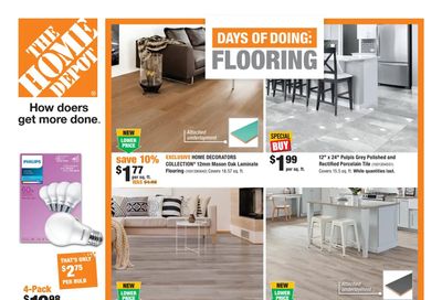 Home Depot (BC) Flyer October 15 to 21