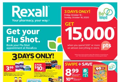 Rexall (West) Flyer October 16 to 22