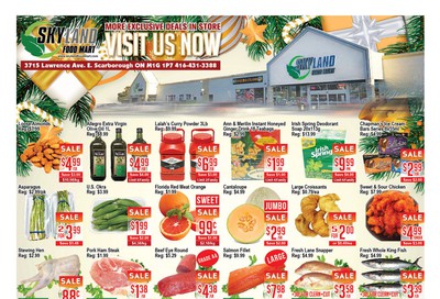 Skyland Food Mart Flyer December 13 to 19
