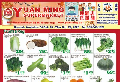 Yuan Ming Supermarket Flyer October 16 to 22