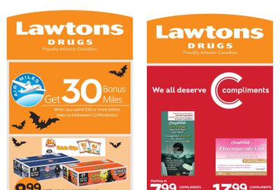 Lawtons Drugs Flyer October 16 to 22