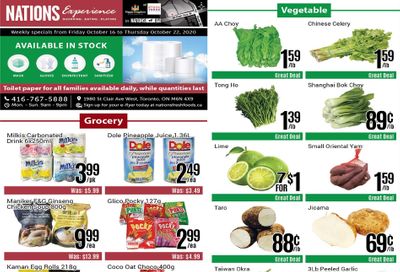 Nations Fresh Foods (Toronto) Flyer October 16 to 22