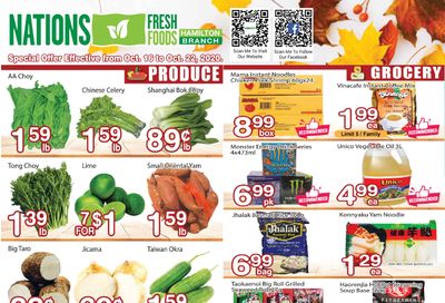 Nations Fresh Foods (Hamilton) Flyer October 16 to 22