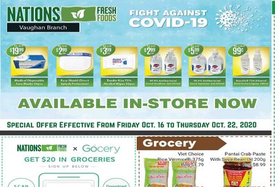 Nations Fresh Foods (Vaughan) Flyer October 16 to 22