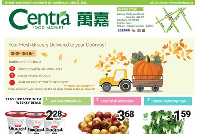 Centra Foods (Barrie) Flyer October 16 to 22