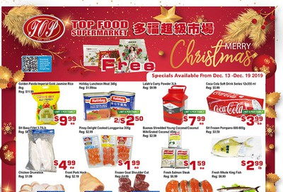 Top Food Supermarket Flyer December 13 to 19