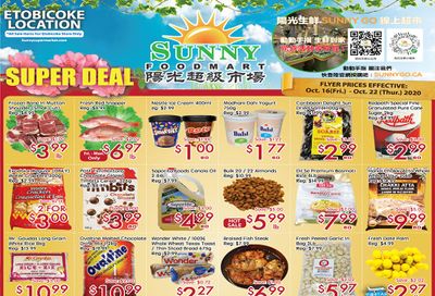 Sunny Foodmart (Etobicoke) Flyer October 16 to 22