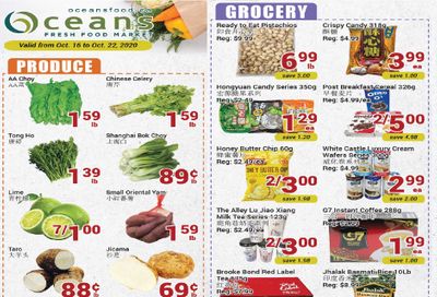 Oceans Fresh Food Market (Mississauga) Flyer October 16 to 22