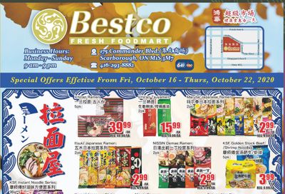 BestCo Food Mart (Scarborough) Flyer October 16 to 22