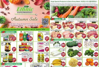 Ethnic Supermarket Flyer October 16 to 22