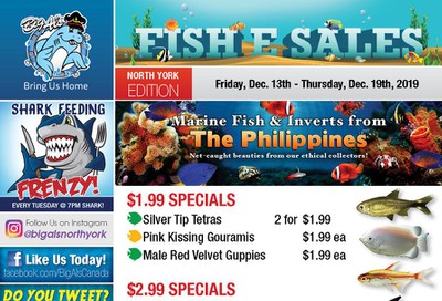 Big Al's (North York) Weekly Specials December 13 to 19