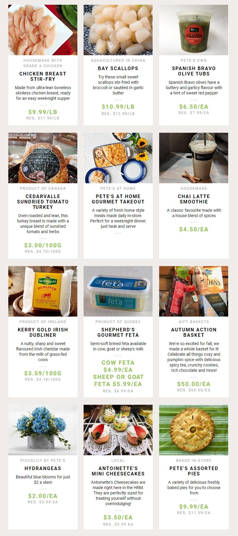 Pete's Fine Foods Flyer September 12 to 18