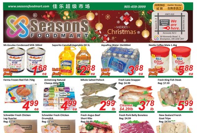 Seasons Food Mart (Brampton) Flyer December 13 to 19