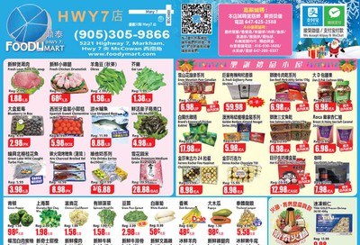 FoodyMart (HWY7) Flyer December 13 to 19