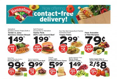 Hannaford (NY) Weekly Ad Flyer October 18 to October 24