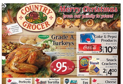 Country Grocer Flyer December 13 to 19