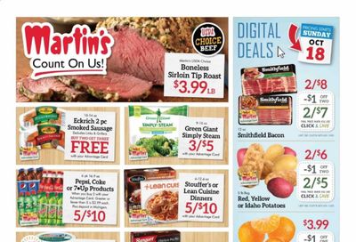 Martin’s Weekly Ad Flyer October 18 to October 24