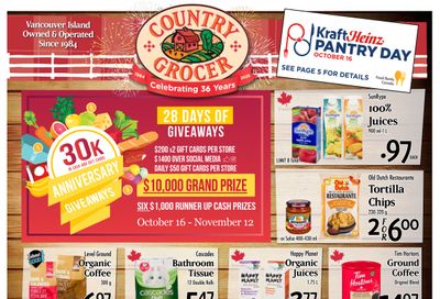 Country Grocer Flyer October 16 to 22