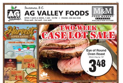 AG Foods Flyer October 16 to 29