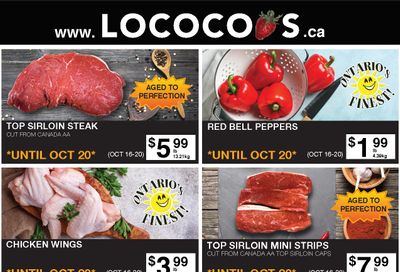 Lococo's Flyer October 16 to 20