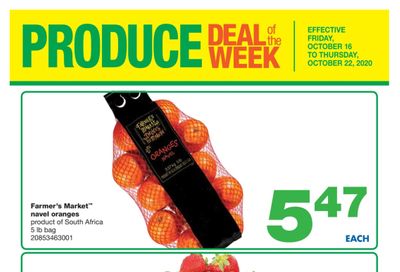 Wholesale Club (West) Produce Deal of the Week Flyer October 16 to 22