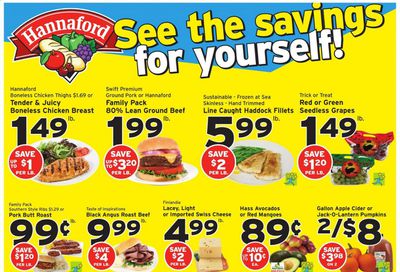 Hannaford (NH) Weekly Ad Flyer October 18 to October 24