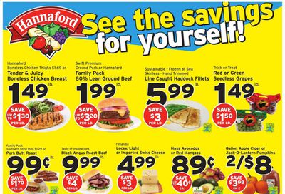 Hannaford (ME) Weekly Ad Flyer October 18 to October 24