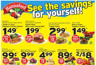 Hannaford (MA) Weekly Ad Flyer October 18 to October 24