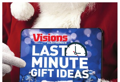 Visions Electronics Last Minute Gift Ideas Flyer December 13 to 24