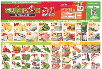 Sunfood Supermarket Flyer December 13 to 19