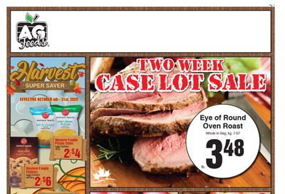 AG Foods Flyer October 18 to 31