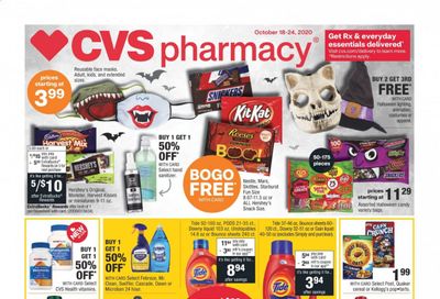 CVS Pharmacy Weekly Ad Flyer October 18 to October 24
