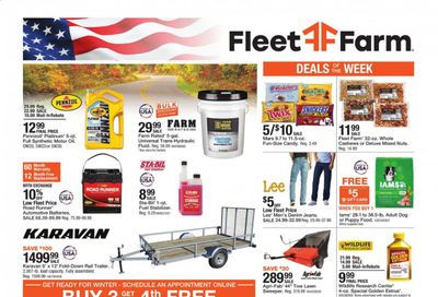 Fleet Farm Weekly Ad Flyer October 16 to October 24