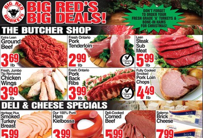Big Red Markets Flyer December 13 to 19