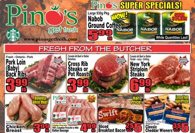Pino's Flyer October 17 to 23