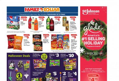 Family Dollar Weekly Ad Flyer October 18 to October 24