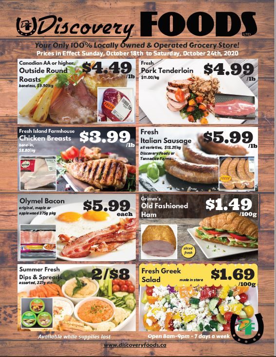 Discovery Foods Flyer October 18 to 24