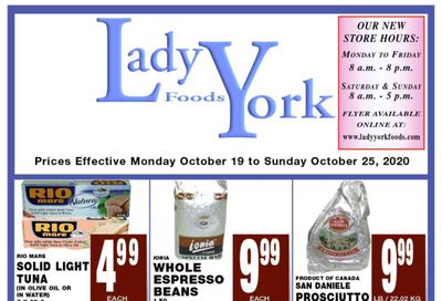 Lady York Foods Flyer October 19 to 25