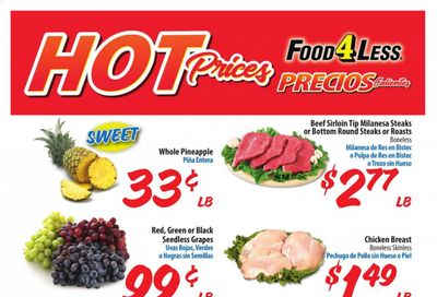 Food 4 Less (CA) Weekly Ad Flyer October 21 to October 27
