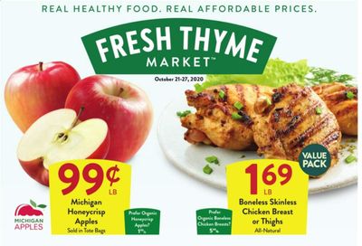 Fresh Thyme Weekly Ad Flyer October 21 to October 27