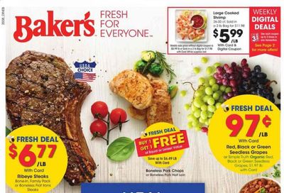 Baker's Weekly Ad Flyer October 21 to October 27